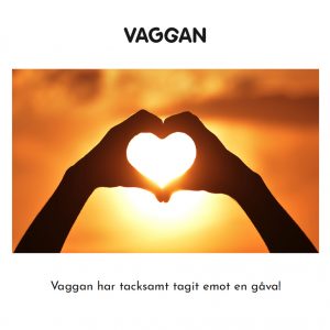 Vaggan Gåvoblad Hjärta